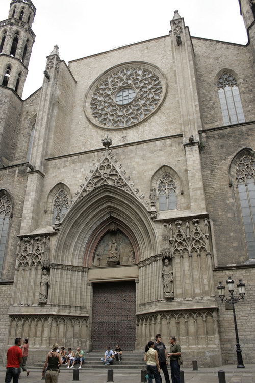 ����. ���������� ������������ ����� � ������� �������� �� ���������. ������� Santa Maria Del Mar 
